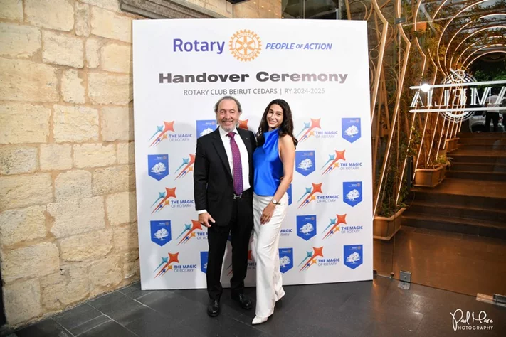 Rodolphe Melki: President of the Rotary Club of Beirut Cedars